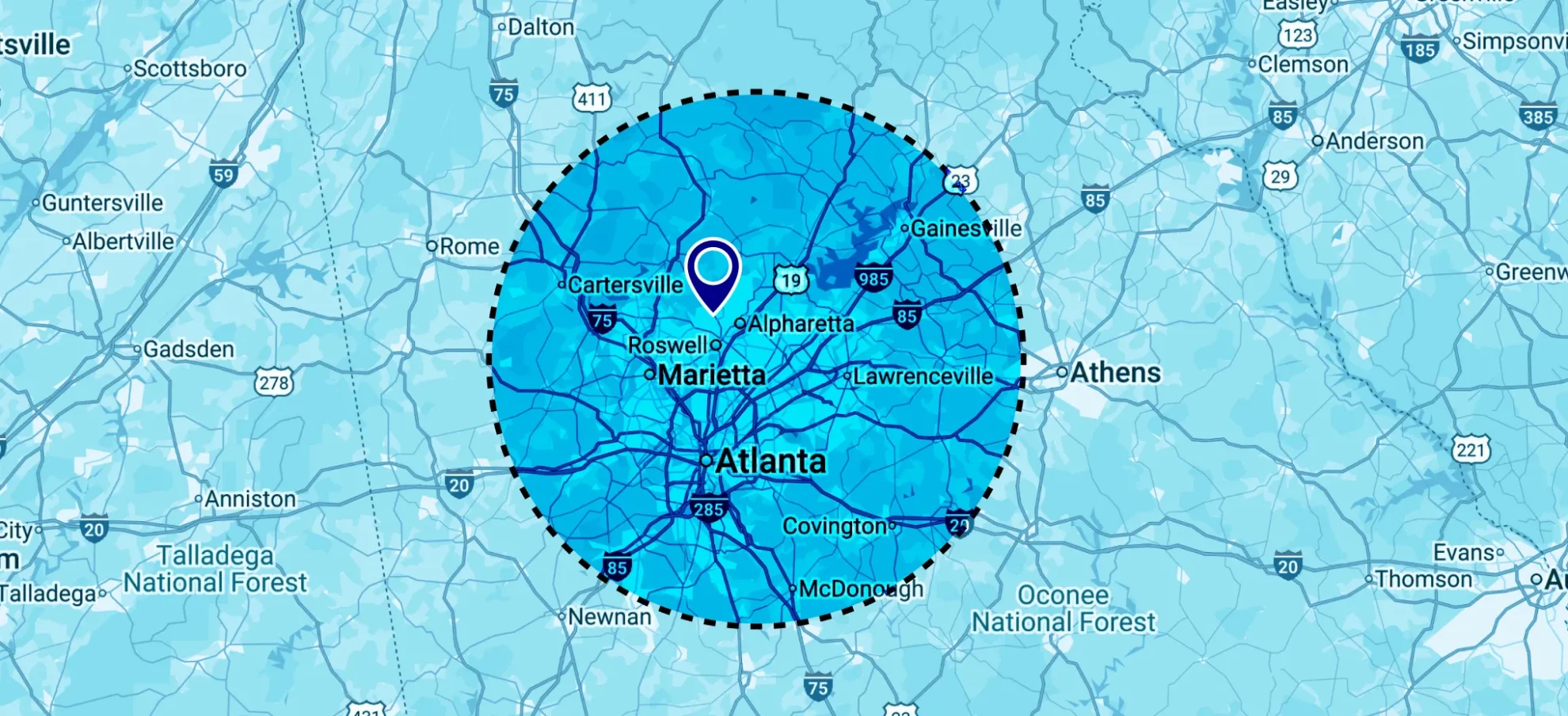 Map Form Full Width Frame